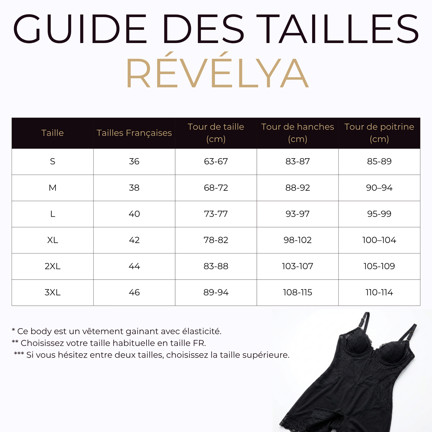 Body Sculptant - Maintien Poitrine & Silhouette Lissée